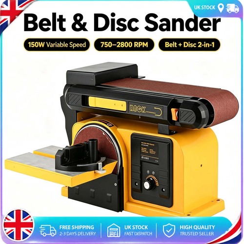 2in1 belt disc sander - disc, variable