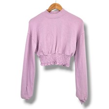 Kld mock neck smocked waist - kld,