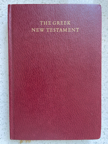 The greek new testament - testament, [3rd
