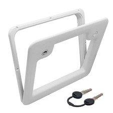 LIGHT GREY WASTE TANK  ACCESS