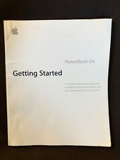 Apple Mac PowerBook G4 12-inch User's Guide Setup Troubleshooting Retro Manual