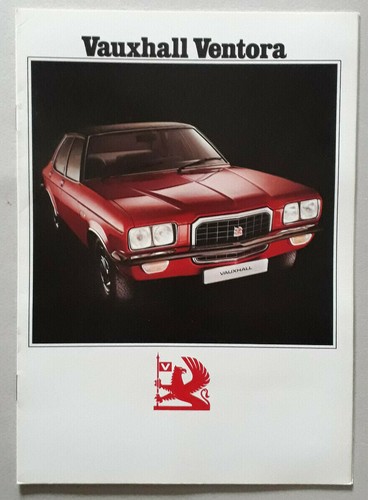 Vauxhall ventora brochure 1973 - brochure,