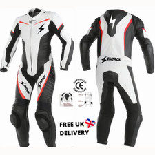 Ladies Women Motorbike Racing Suit Bike Rider Motorcycle Leather suit CE Armours