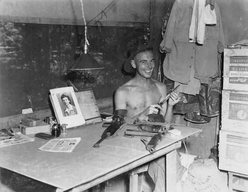 Vintage wwii 1944 soldier - vintage,
