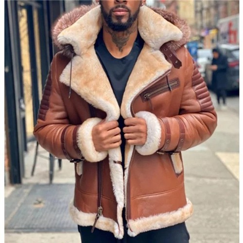 Men brown aviator - brown, b3