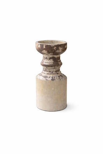 Rustic farmhouse pillar candle - farmhouse,