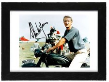 Steve McQueen Signed Autograph