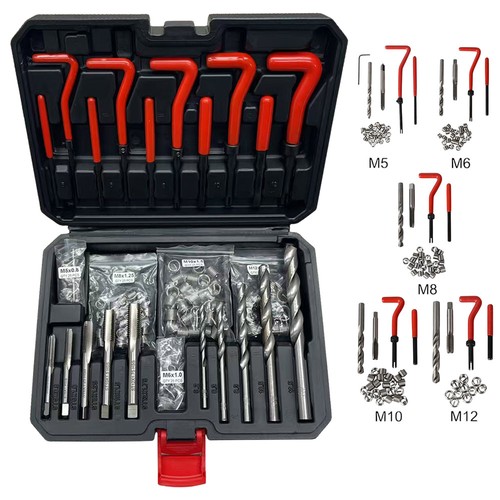 131pcs thread repair tool hss - repair,