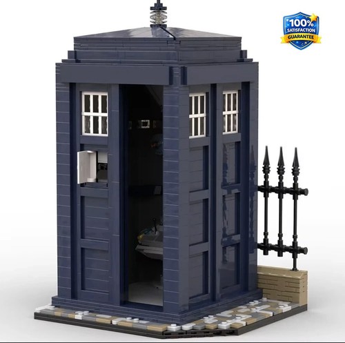 2639pcs moc who tardis - moc,