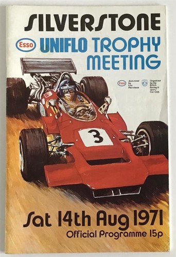 Silverstone aug 1971 uniflo - aug,