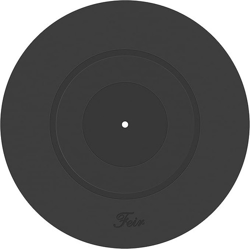 Turntable platter mat black - platter,