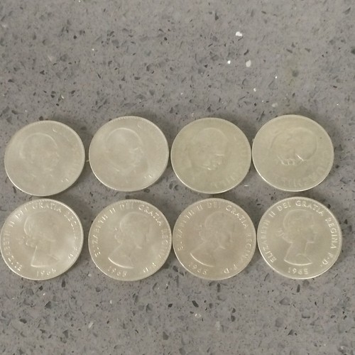 1965 crown coins issued - x,