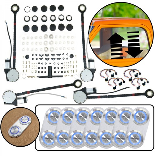 Door power window kit - window,