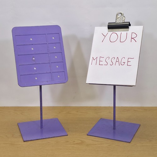 Stand price message - stand,