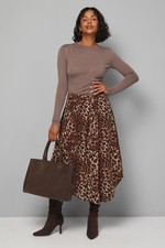 Wallis Black Midaxi Skirt