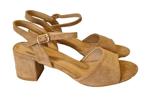 Woman sandals mid block heel - mid,