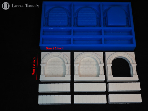 New dungeon walls - mould,