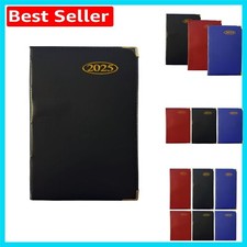 2026 Small Black Diary: Week-to-View Format with Durable Hardback and Ribbon