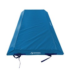 Trampoline Double Wedge Mat Royal Blue 3.05m x 1.37m x 20cm Some Marks on Cover