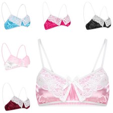 Satini Sissy Frilly Lace