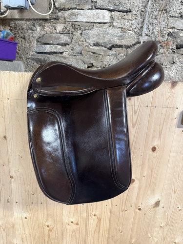 Kruger show saddle - 17, wh/show