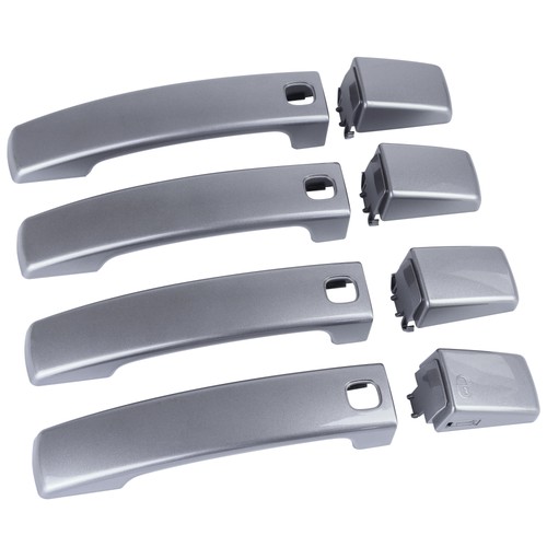 Orkney grey door handle - orkney, skins
