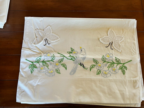 Pair vintage handmade - pair, of
