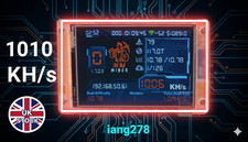 Nerd Miner NM Miner V2 Solo Bitcoin BTC Crypto Miner Up To 1010 KH/s - UK Stock