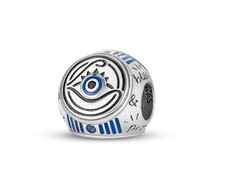 Palm and Evil Eye charm S925