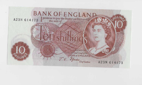1967 bank england ten - 1967,