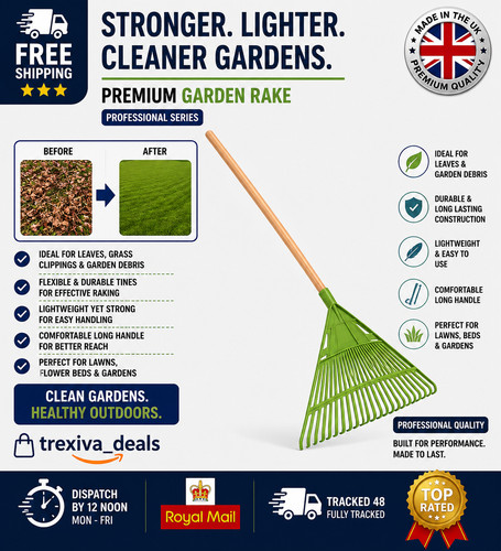 Plastic garden rake tooth - plastic,