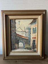 Original framed oil painting