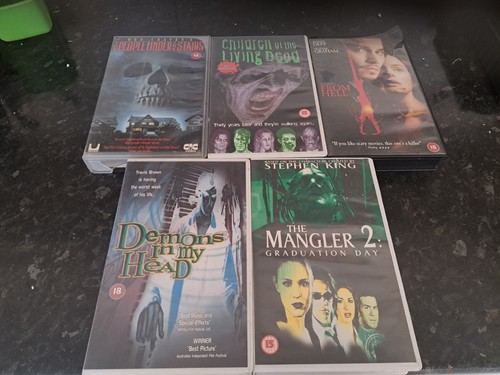 Horror vhs big - 5, rental