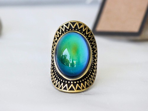 Antique gold plating oval - antique,
