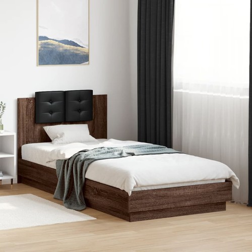 Bed frame with headboard and - frame,