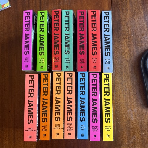 Peter james paperback bundle - james,