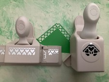 Martha Stewart Love Looped Hearts Border Edge & Corner Card Craft Punches set