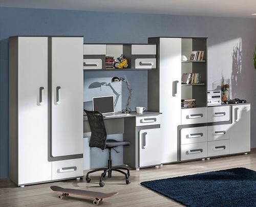 Teen kids furniture set - set, with