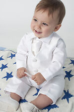  Baby Boys 4 Piece Christening