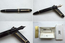 RARE 1987s GERMANY PreSerial Montblanc Meisterstuck 149 Gold Plated Fountain Pen