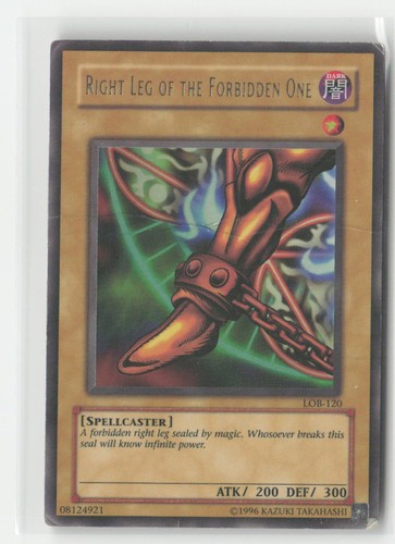 Right leg the forbidden - right, one
