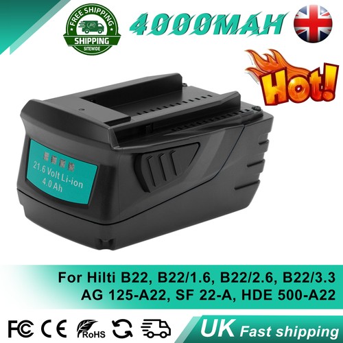 Battery for hilti li - battery, li-ion