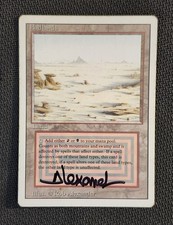 MTG Badlands Dual Land Signed