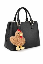 Fluffy Chicken Keychain - Bag