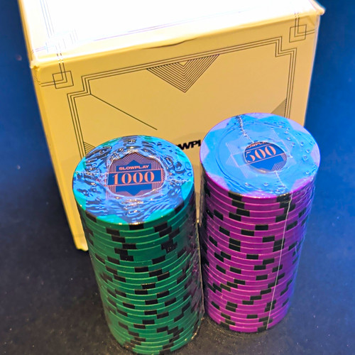 Slowplay poker chips - slowplay,