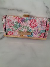 River Island Floral purse new without tags 
