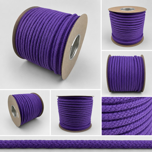 6mm 12mm purple magic cord - 6mm,