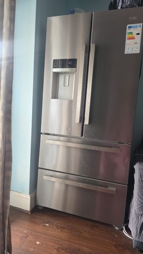 Fridge and freezer double - and,