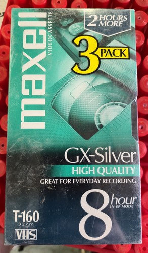 Maxell silver 160 vhs - gx-silver,