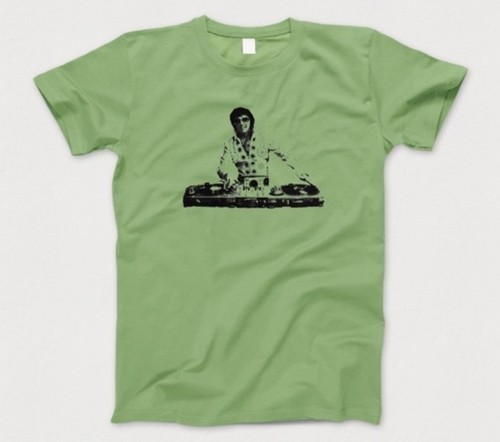 Elvis the decks - t, shirt